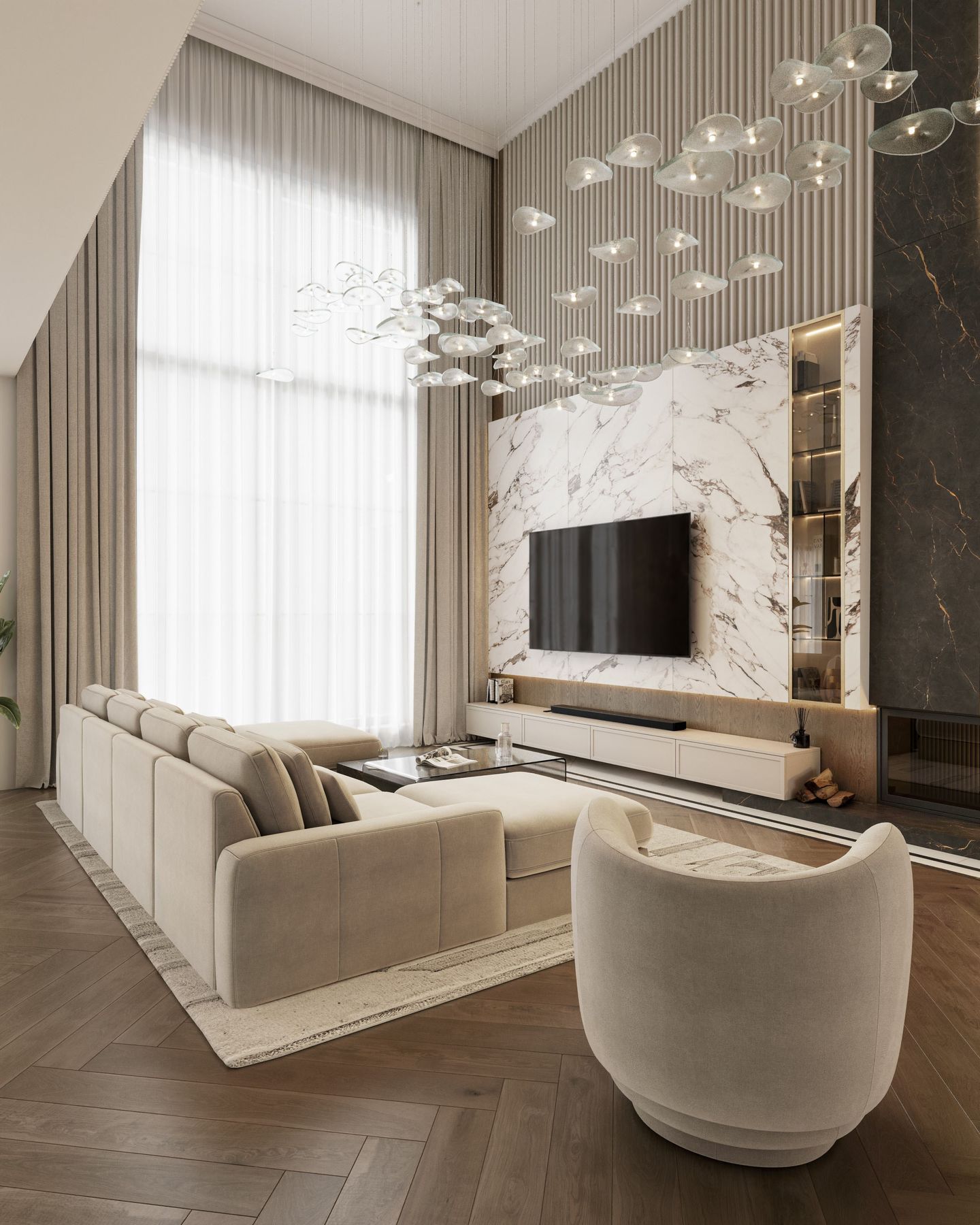 Living room – House in Wrocław