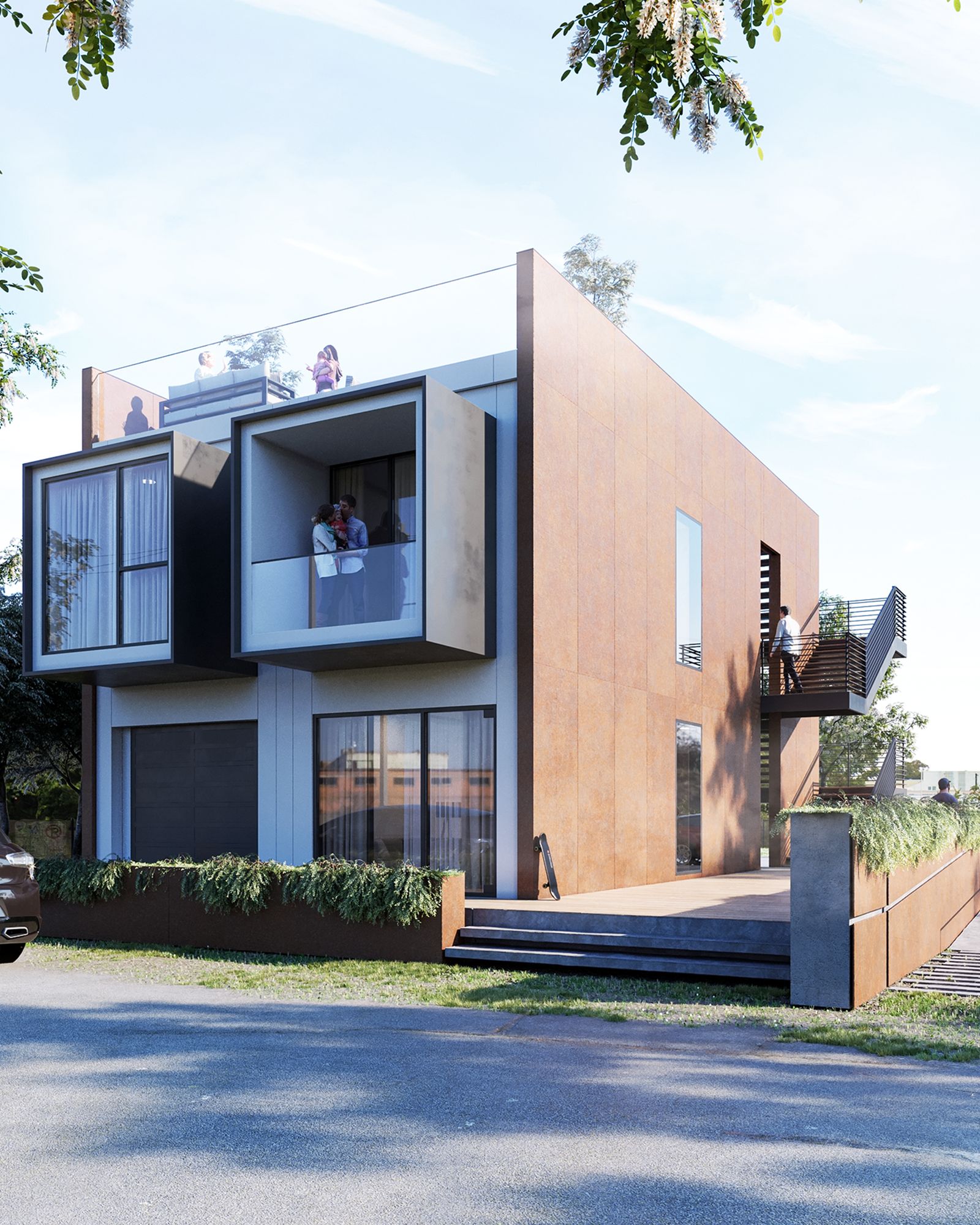 Corten House
